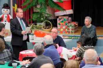 Mayors Christmas Parade Dinner 2010\nPhotography by: Buckleman Photography\nall images ©2010 Buckleman Photography\nThe images displayed here are of low resolution;\nReprints available, please contact us: \ngerard@bucklemanphotography.com\n410.608.7990\nbucklemanphotography.com\n183C.jpg