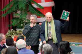 Mayors Christmas Parade Dinner 2010\nPhotography by: Buckleman Photography\nall images ©2010 Buckleman Photography\nThe images displayed here are of low resolution;\nReprints available, please contact us: \ngerard@bucklemanphotography.com\n410.608.7990\nbucklemanphotography.com\n9322.jpg