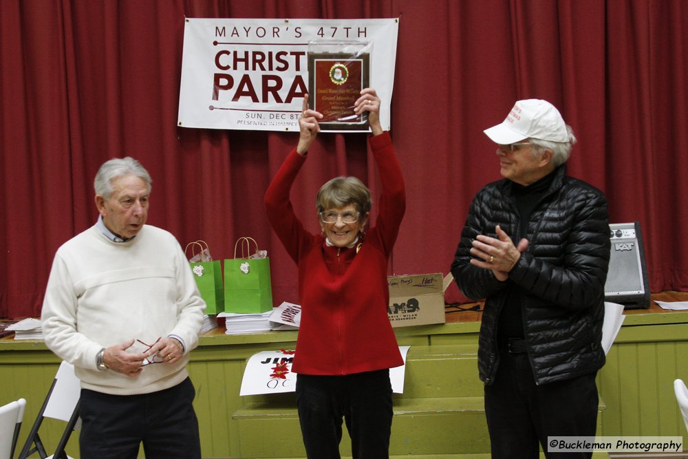 47th Annual Mayors Christmas Parade Dinner 2019\nPhotography by: Buckleman Photography\nall images ©2019 Buckleman Photography\nThe images displayed here are of low resolution;\nReprints available, please contact us:\ngerard@bucklemanphotography.com\n410.608.7990\nbucklemanphotography.com\n3233.CR2