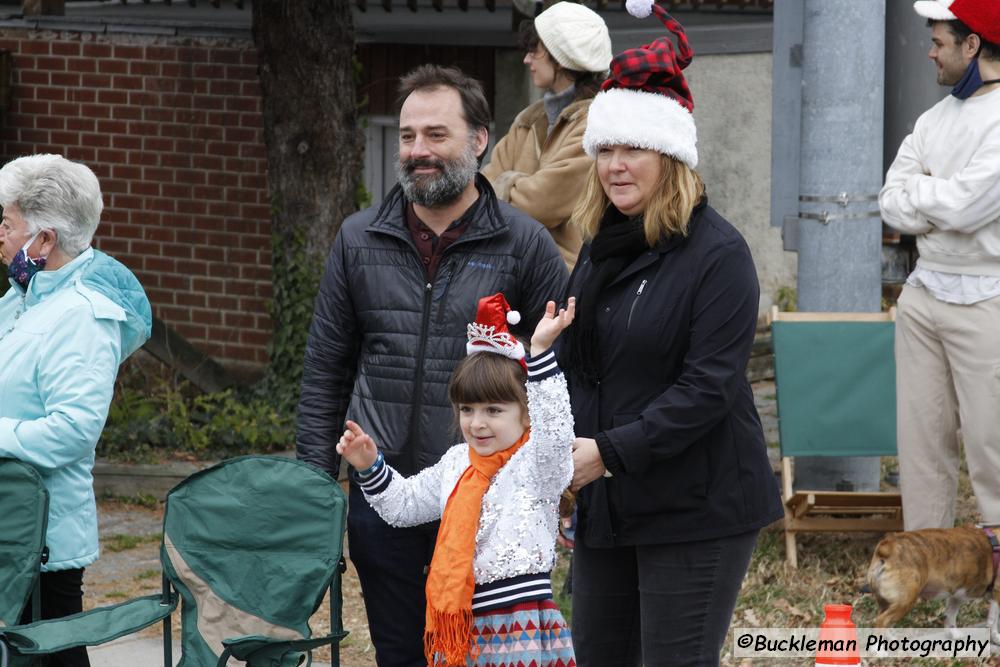 48th Annual Mayors Christmas Parade Division 1 - 2021\nPhotography by: Buckleman Photography\nall images ©2021 Buckleman Photography\nThe images displayed here are of low resolution;\nReprints available, please contact us:\ngerard@bucklemanphotography.com\n410.608.7990\nbucklemanphotography.com\n_MG_0203.CR2