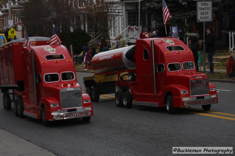 48th Annual Mayors Christmas Parade Division 1a - 2021\nPhotography by: Buckleman Photography\nall images ©2021 Buckleman Photography\nThe images displayed here are of low resolution;\nReprints available, please contact us:\ngerard@bucklemanphotography.com\n410.608.7990\nbucklemanphotography.com\n_MG_1952.CR2