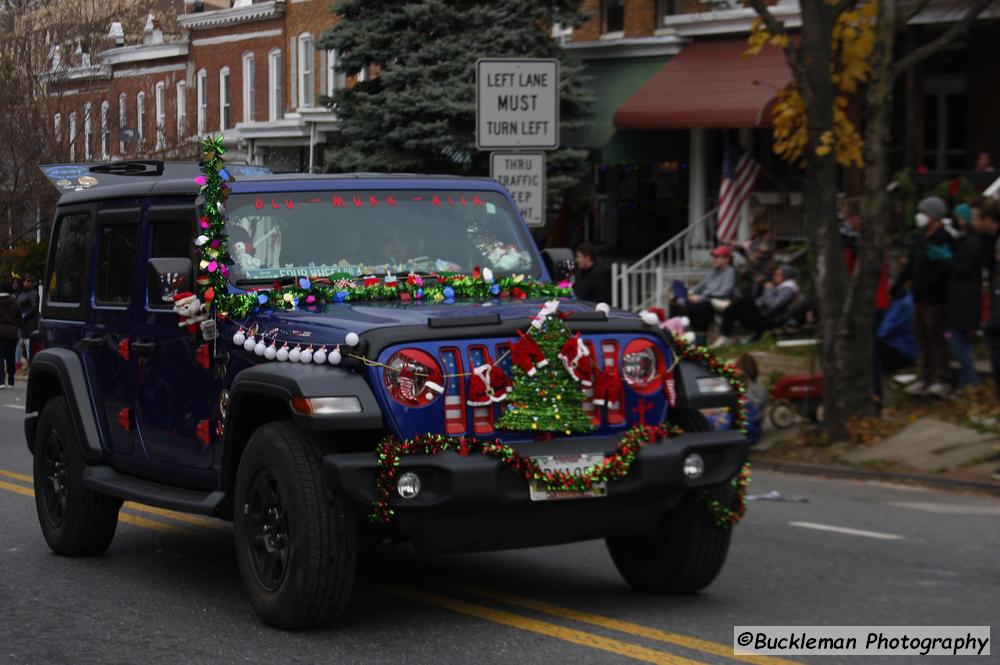 48th Annual Mayors Christmas Parade Division 3 - 2021\nPhotography by: Buckleman Photography\nall images ©2021 Buckleman Photography\nThe images displayed here are of low resolution;\nReprints available, please contact us:\ngerard@bucklemanphotography.com\n410.608.7990\nbucklemanphotography.com\n_MG_2147.CR2